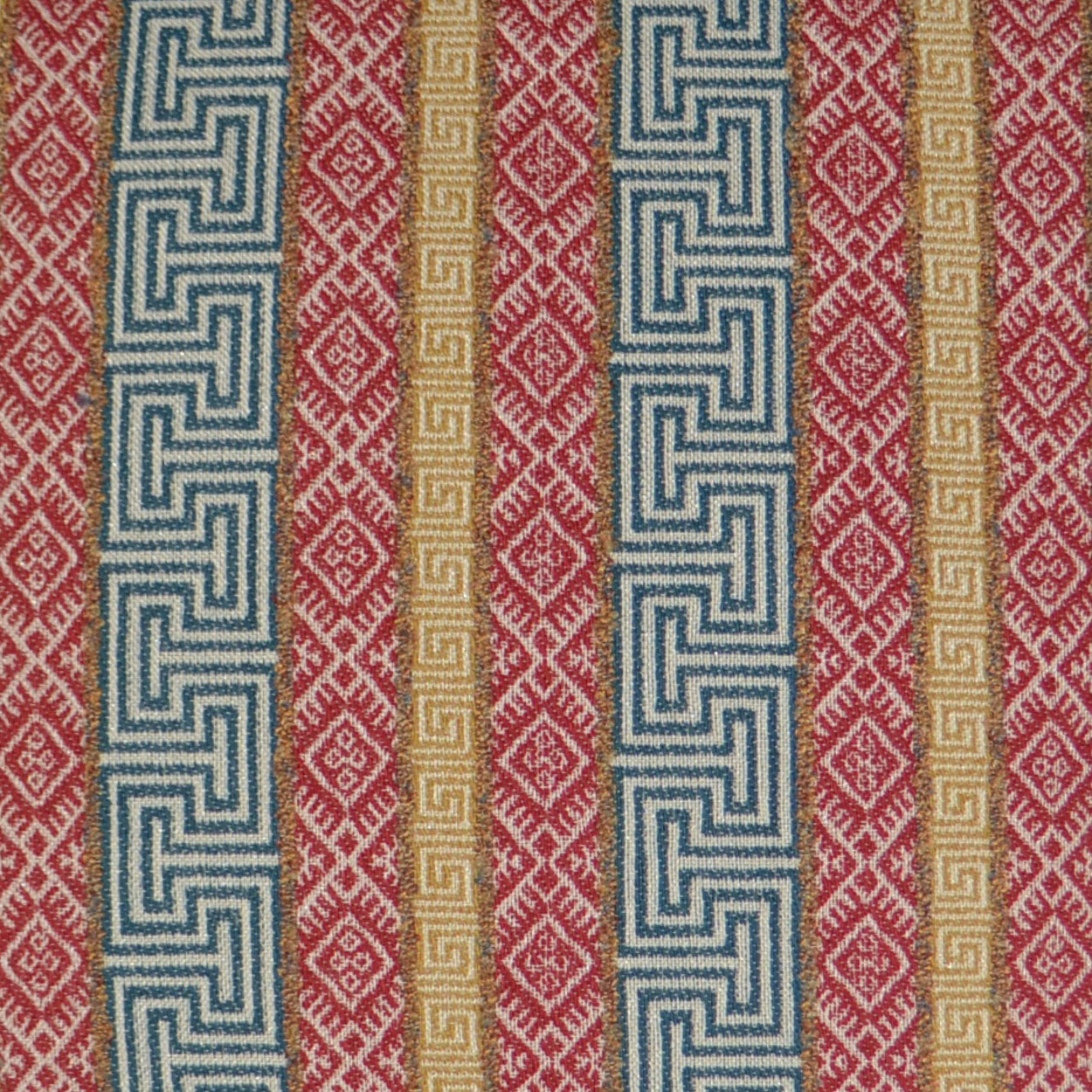 D.V. KAP HOME 2746-R-YARD Regis Fabric - Red Global Red - Regis