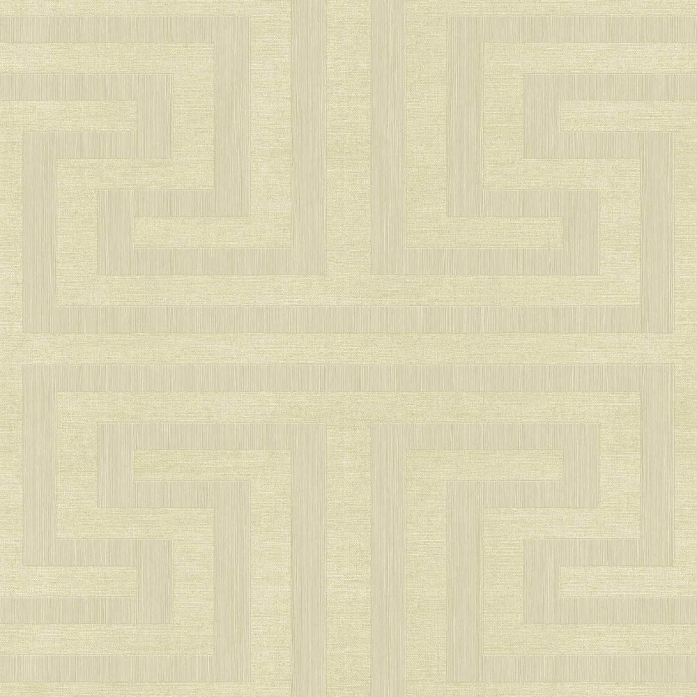 Galerie Wallcoverings Synergy Geometric Maze Galerie Wallcoverings Beige - SY27511