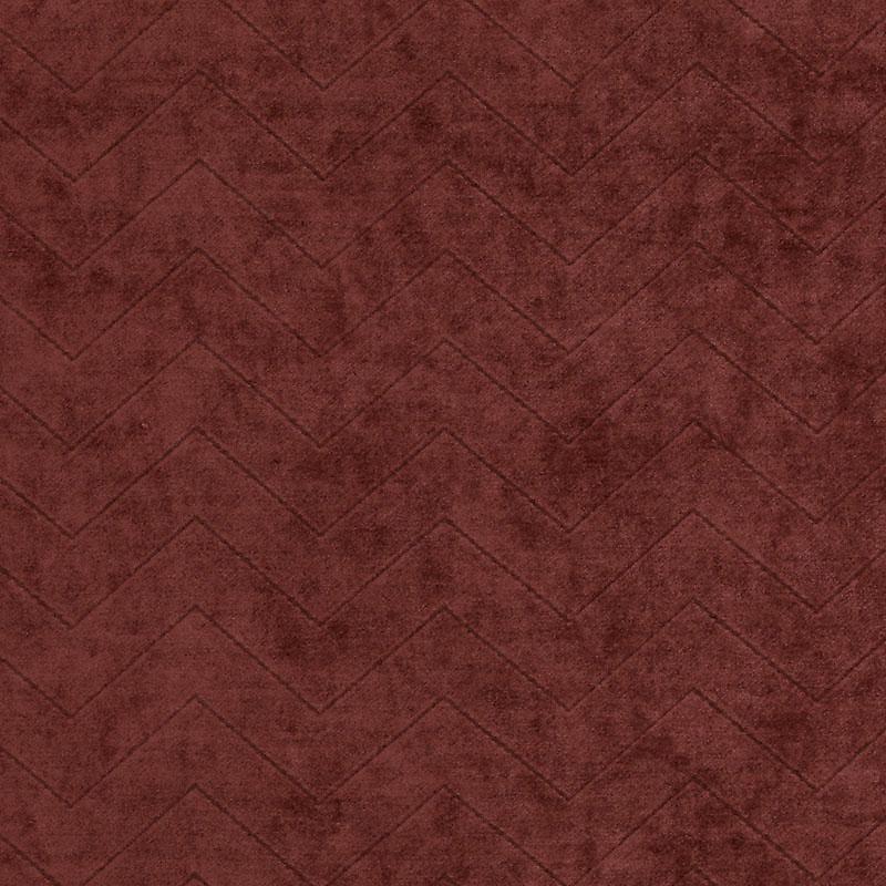 Duralee Monogram 190221H | 9-Red Upholstery - 275165