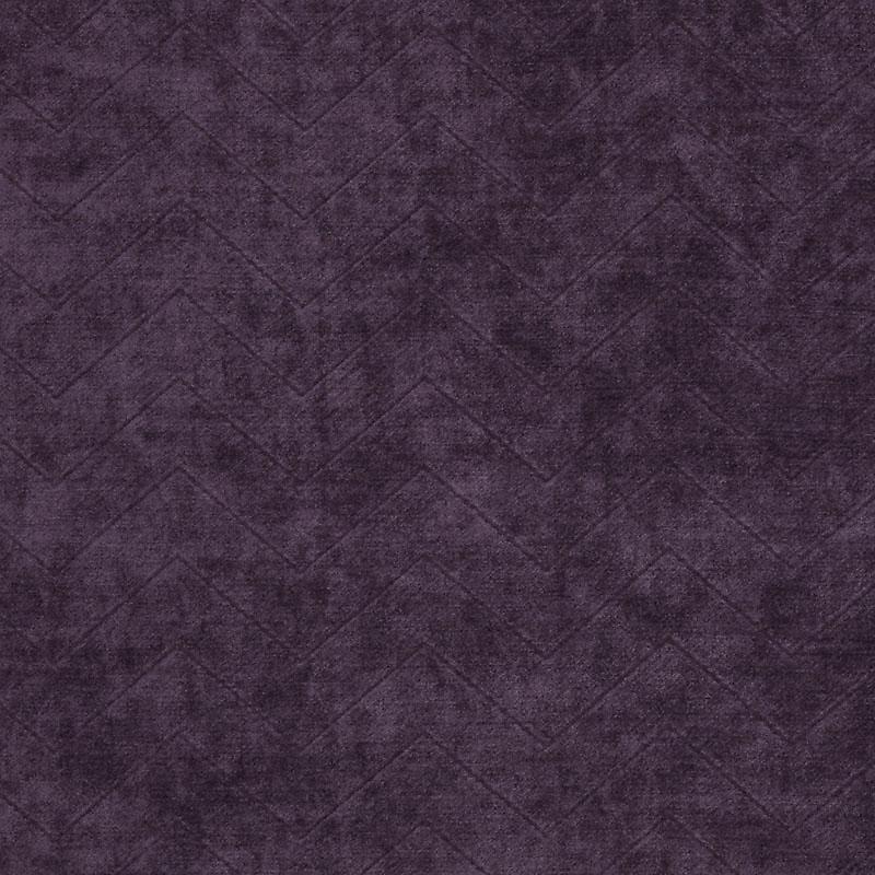 Duralee Monogram 190221H | 95-Plum Upholstery - 275169
