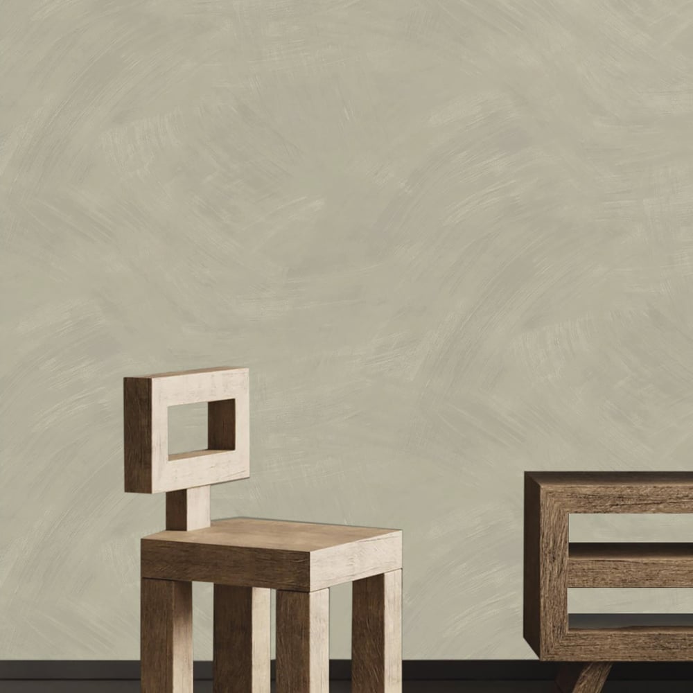 Galerie Wallcoverings Synergy Brushed Texture Galerie Wallcoverings Silver Grey - SY27551