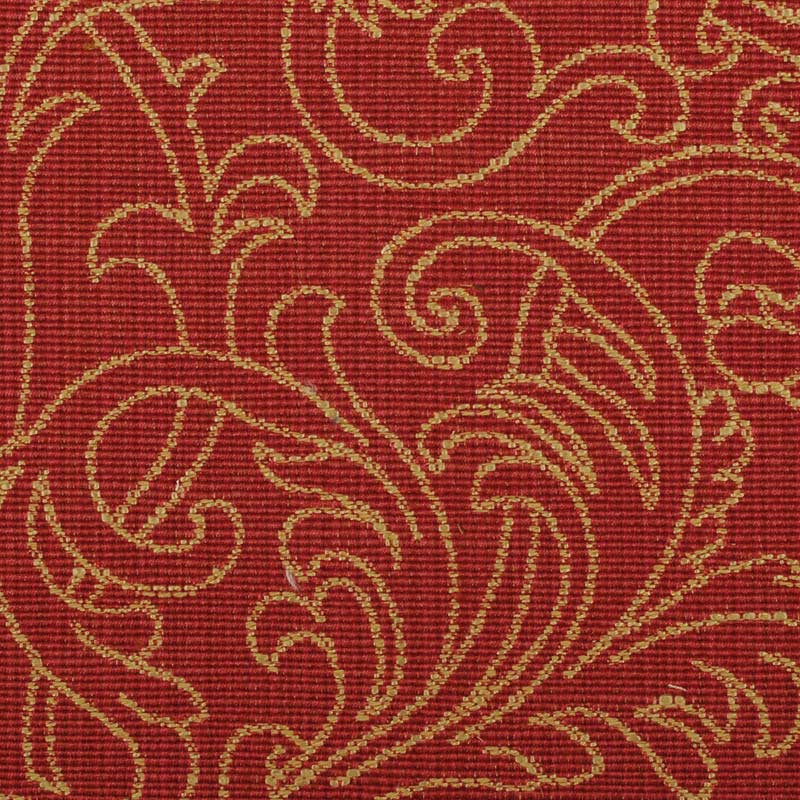 Duralee 15555 | 69-Gold/Red Upholstery Fabric - 276881
