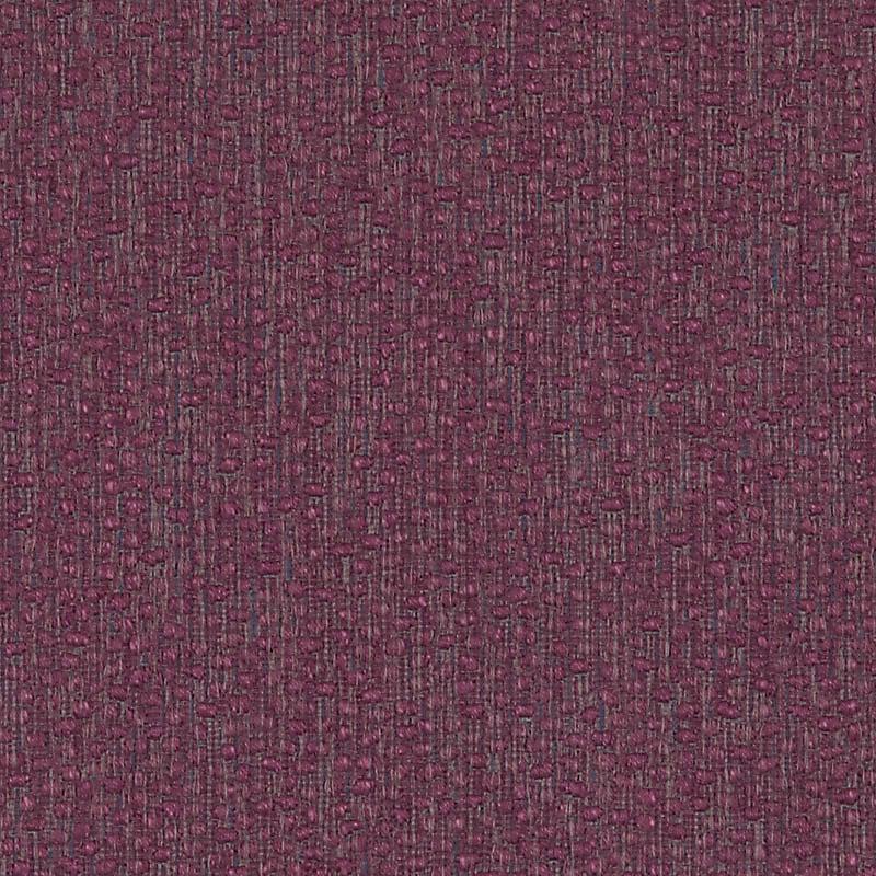 Plum purple woven fabric with subtle vertical ribs and tweed-like flecks.