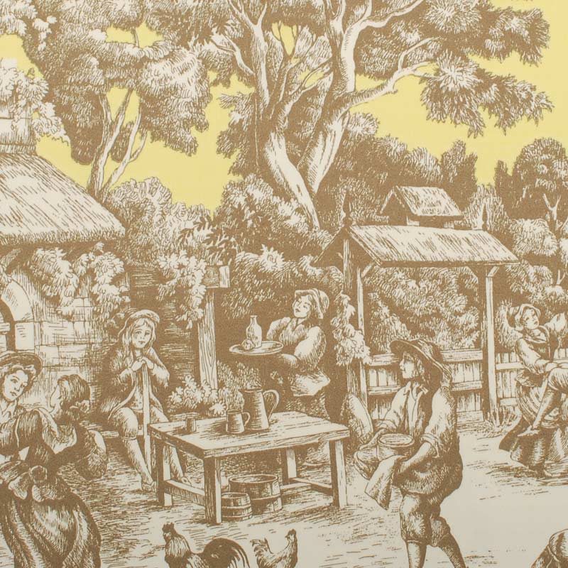 Duralee 21058 | 66-Yellow Print - 282073