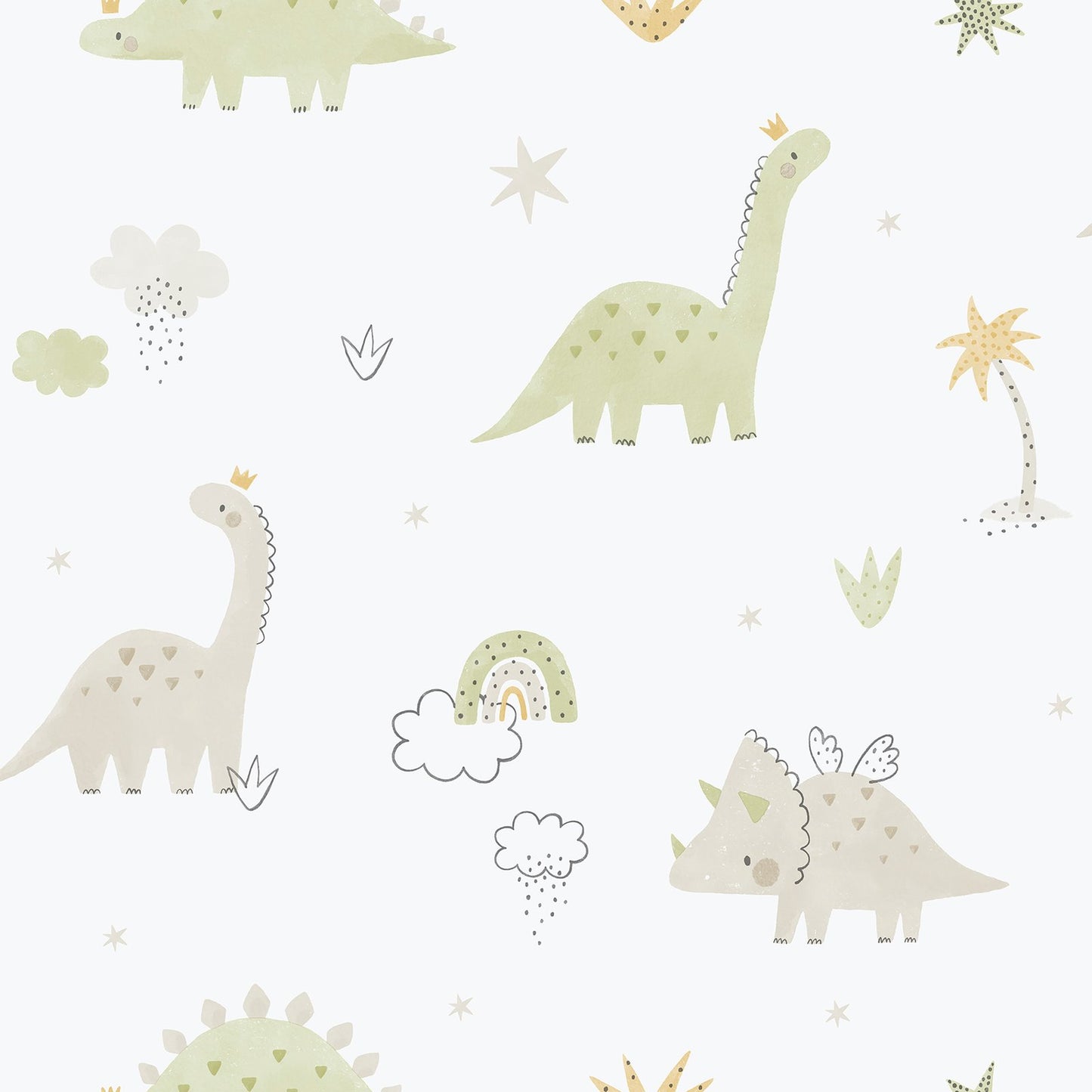 GALERIE WALLCOVERINGS Bambino Green - 283-3