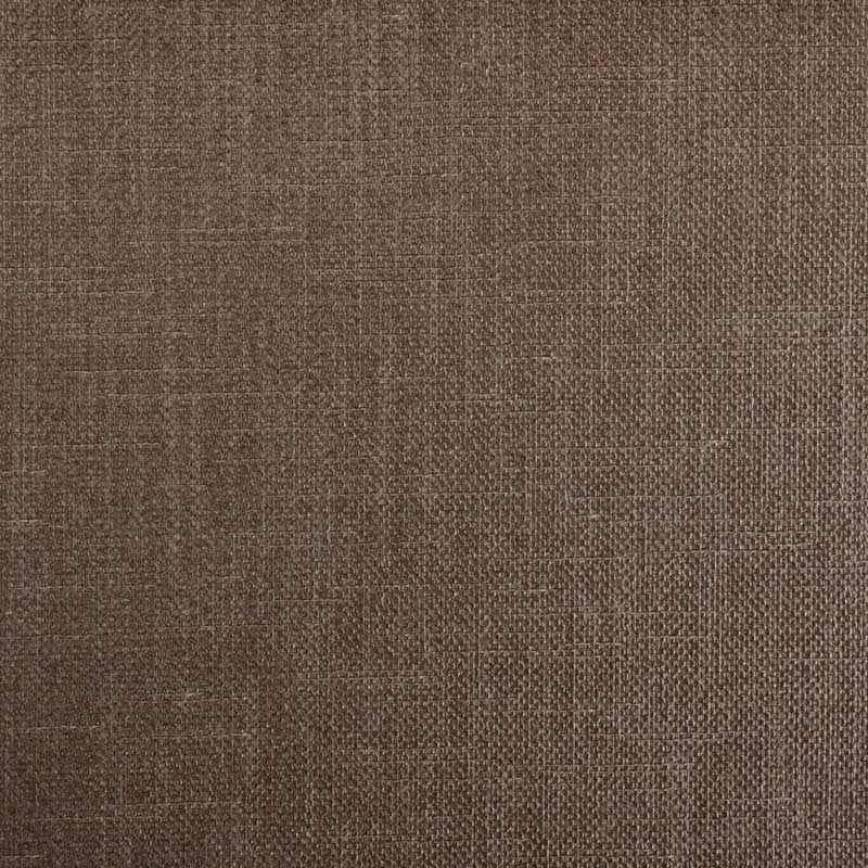 Brown woven fabric texture with a tight, coarse linen-style weave.