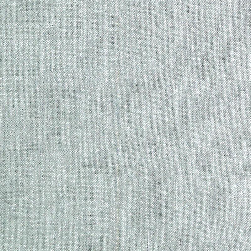 Light blue-gray woven upholstery fabric with visible weave.