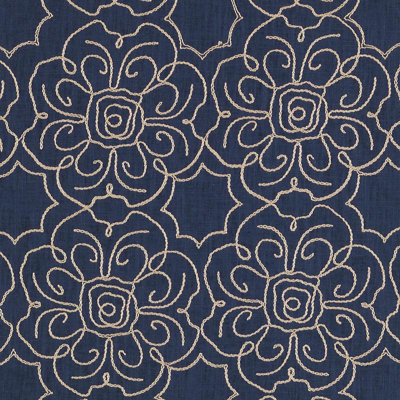 Duralee 32395 | 193-Indigo Upholstery - 284749