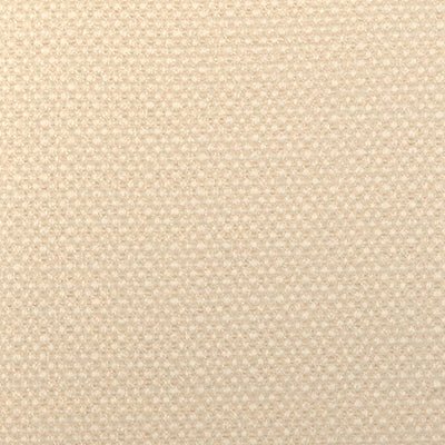 Beige woven fabric close-up with tiny raised dot pattern; soft upholstery texture.