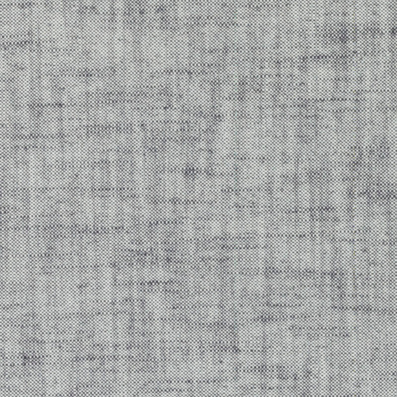 Close-up gray woven fabric texture with visible threads and subtle heathering, linen-like look.
