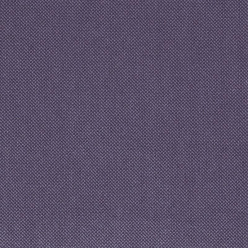 Purple woven upholstery fabric close-up with a tight diagonal weave and a soft matte finish.