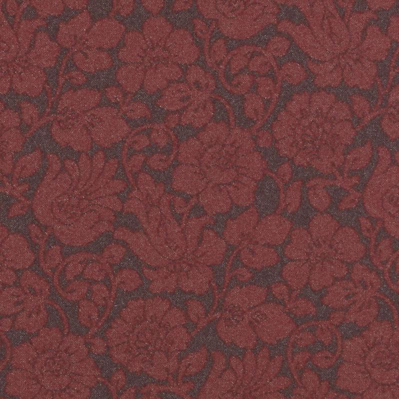 Duralee Monogram 190216H | 590-Plum/Red Upholstery - 288345