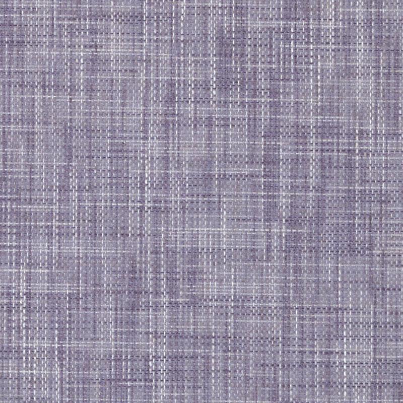 Purple plaid woven fabric with white crosshatch lines and linen-like texture.