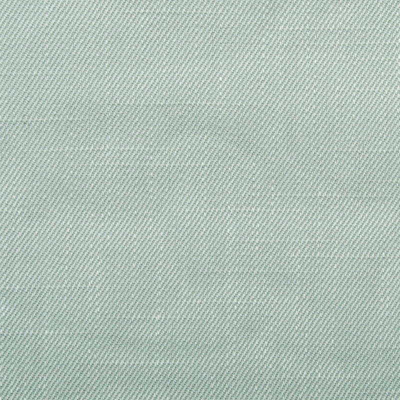 Close-up of Seaglass upholstery fabric with a diagonal twill weave.
