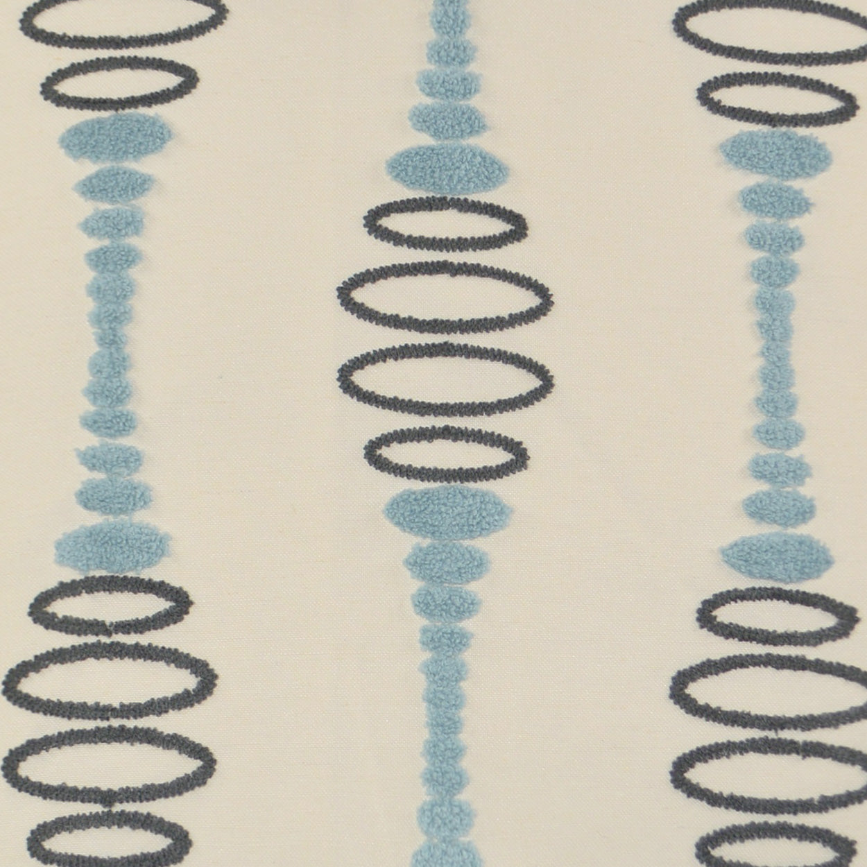 D.V. KAP HOME 24" x 24" Pogo Pillow - Blue Modern, Textured - 2891-B-2424