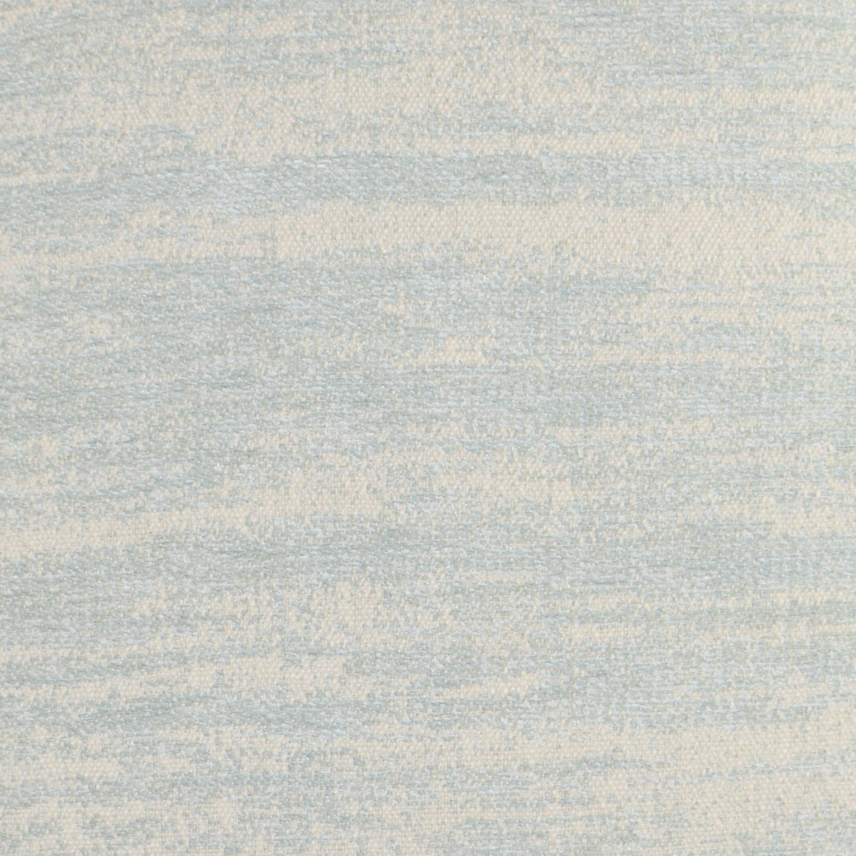 Pastel blue and cream heathered woven fabric, soft upholstery or drapery material.
