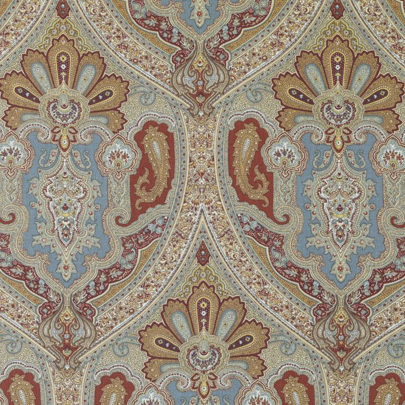 Duralee 42464 | 11-Turquoise Print - 294369