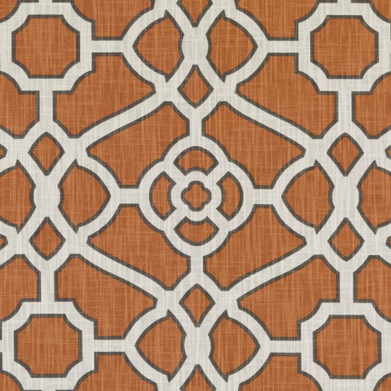 Duralee 42472 | 34-Pumpkin Print - 294431