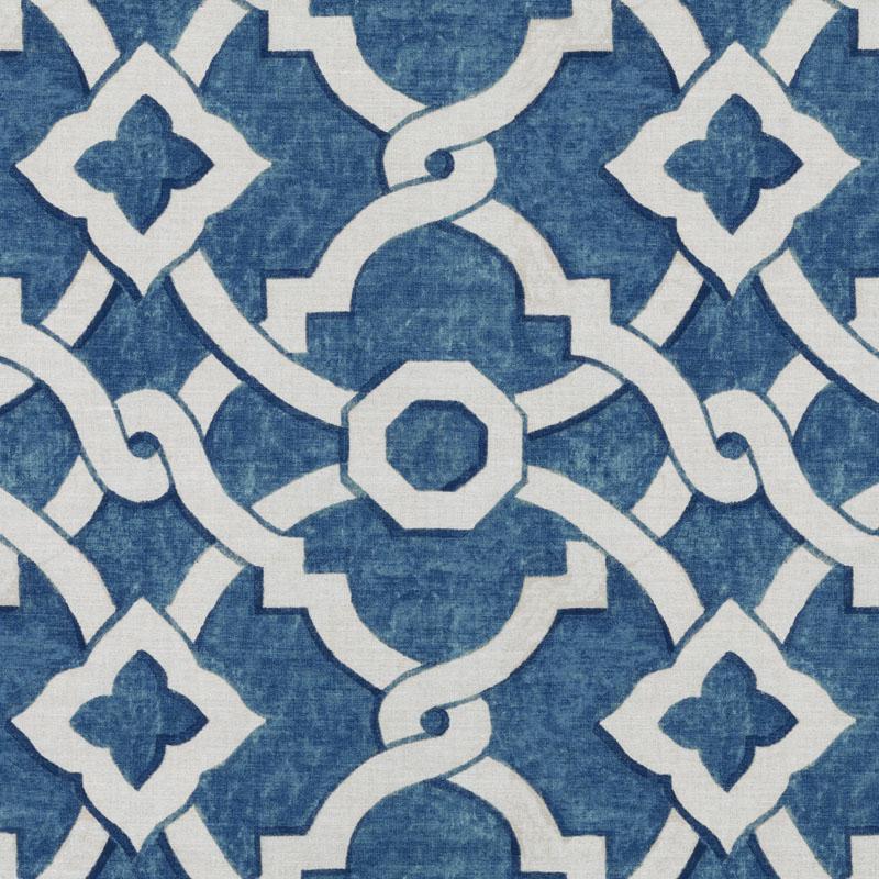 Duralee 42473 | 171-Ocean Print - 296213