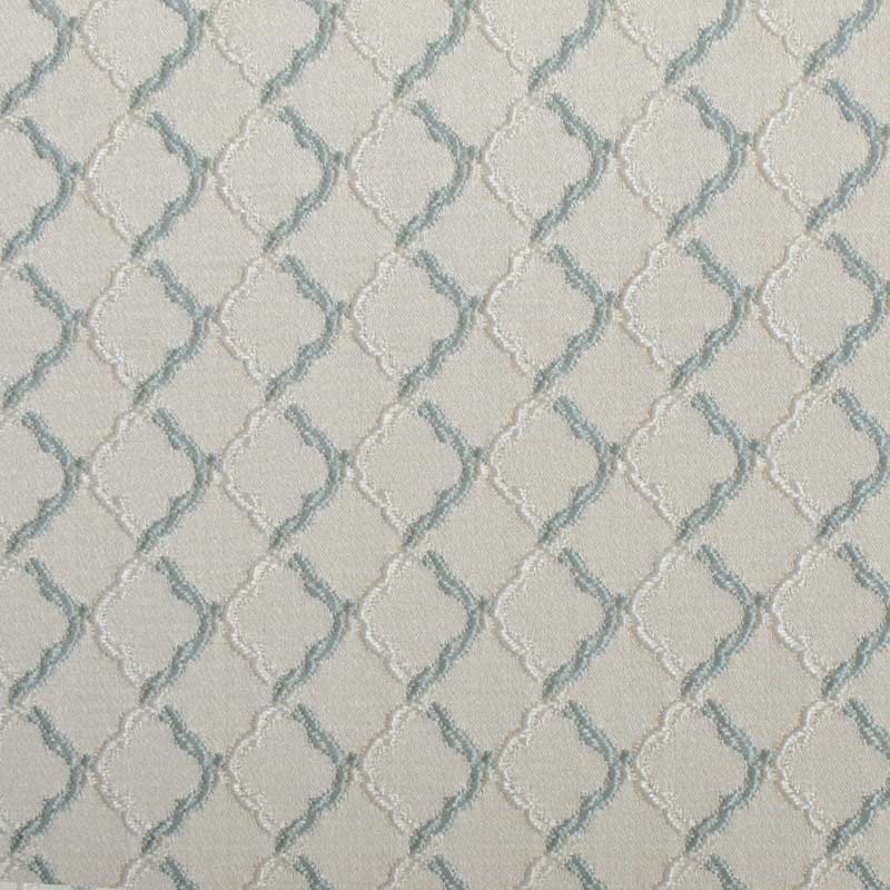Duralee 32690 | 693-Natural/Aqu Upholstery - 298247