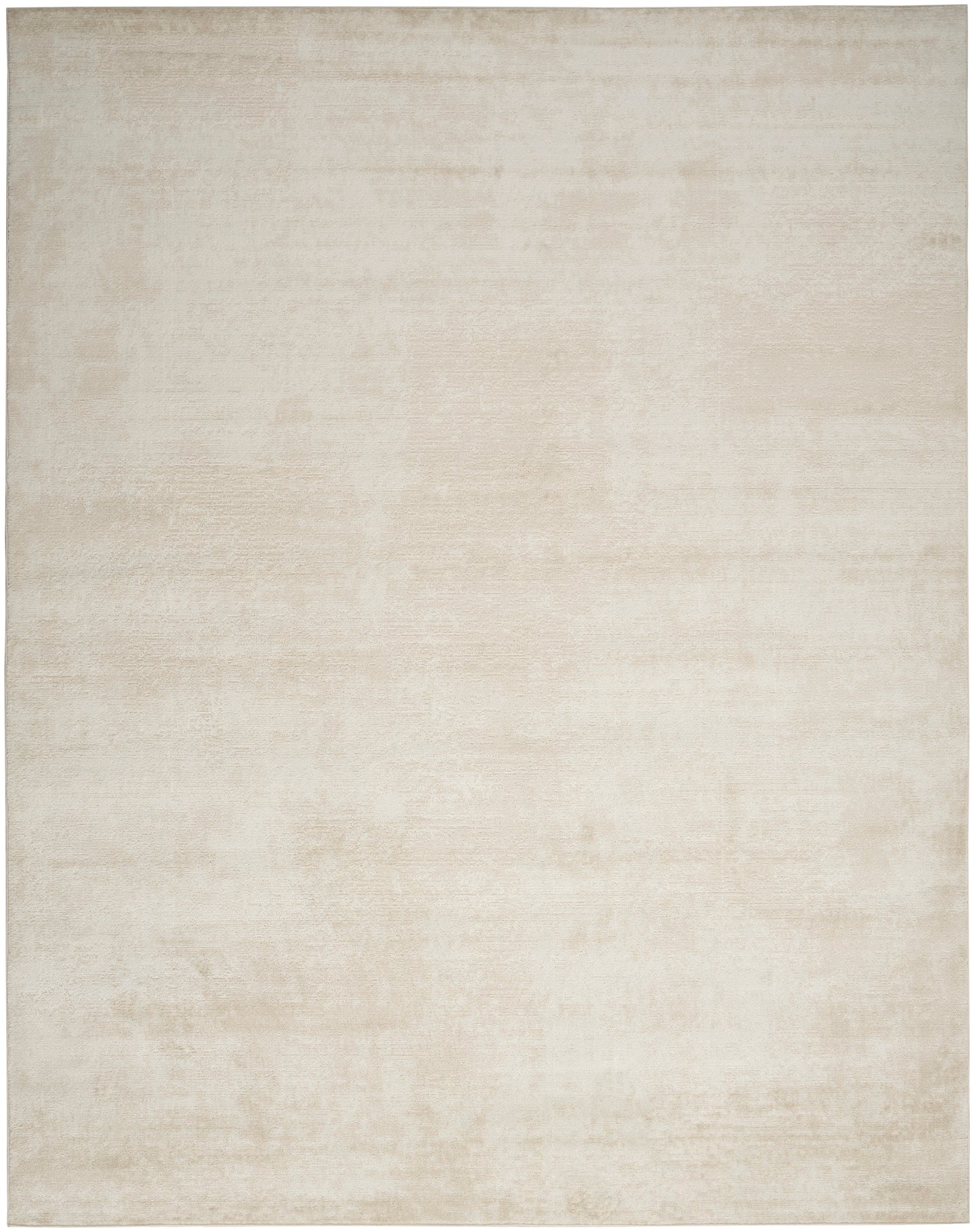 Beige rectangular rug (5' x 7') with a soft, mottled cream texture; versatile neutral decor piece.