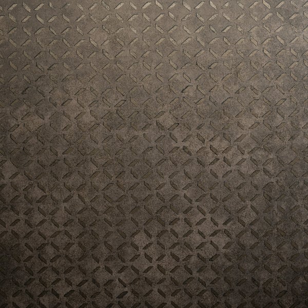 Galerie Wallcoverings Urban Classics Industrial Grid Galerie Wallcoverings Bronze, Brown - GH30050-23