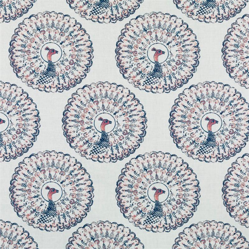 Duralee 21082 | 54-Sapphire Print - 307433