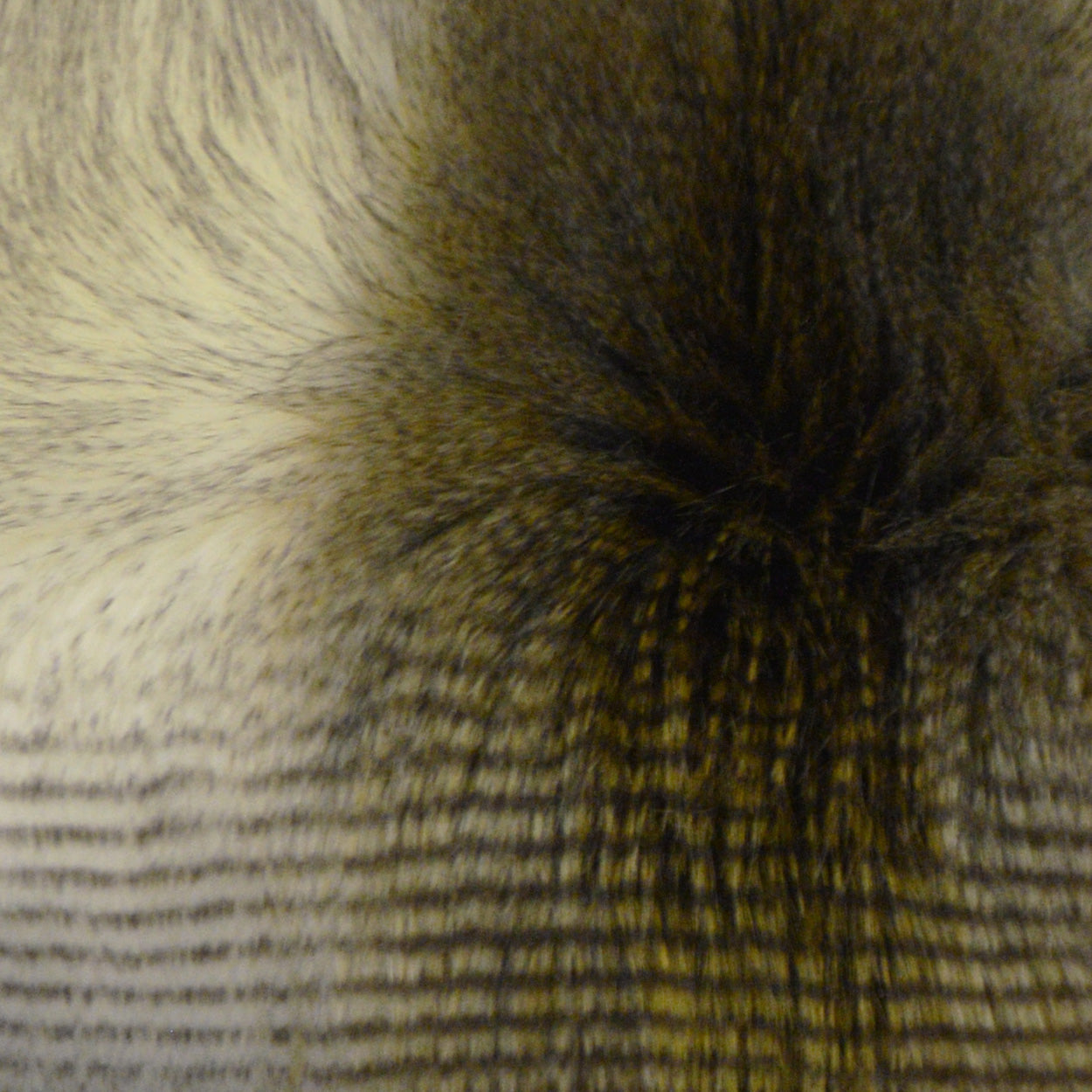 D.V. KAP HOME 14" x 42" Fur Bolster Pillow - Alaskan Hawk Faux Fur - 3085-AH-1442