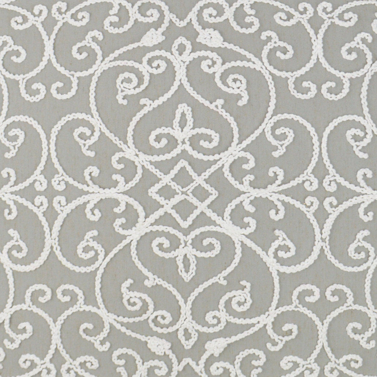 D.V. KAP HOME 3143-S-YARD Serafim Fabric - Stone Transitional Grey - Serafim