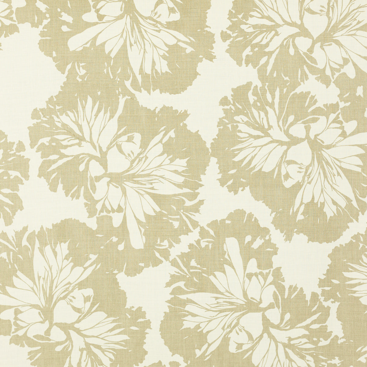 SCHUMACHER RAOUL TEXTILES SEA LEAF PRINTS PRINTS FOG - 315V02