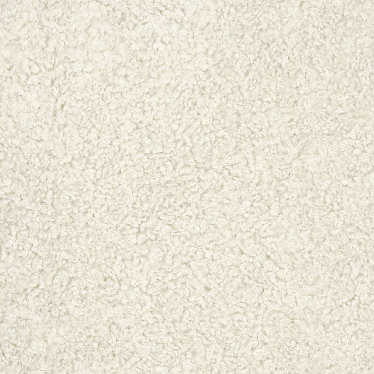 D.V. KAP HOME 24" x 24" Poodle Pillow - Ivory Solid, Faux Fur - 3241-I-2424