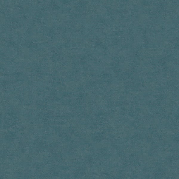 Green wallpaper swatch with plain texture and soft finish, close-up view.