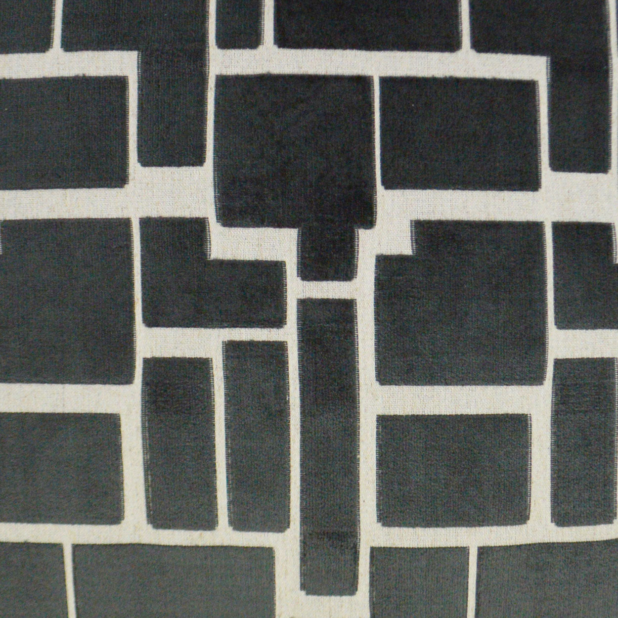 D.V. KAP HOME 3265-C-YARD Aura Fabric - Charcoal Modern Grey - Aura
