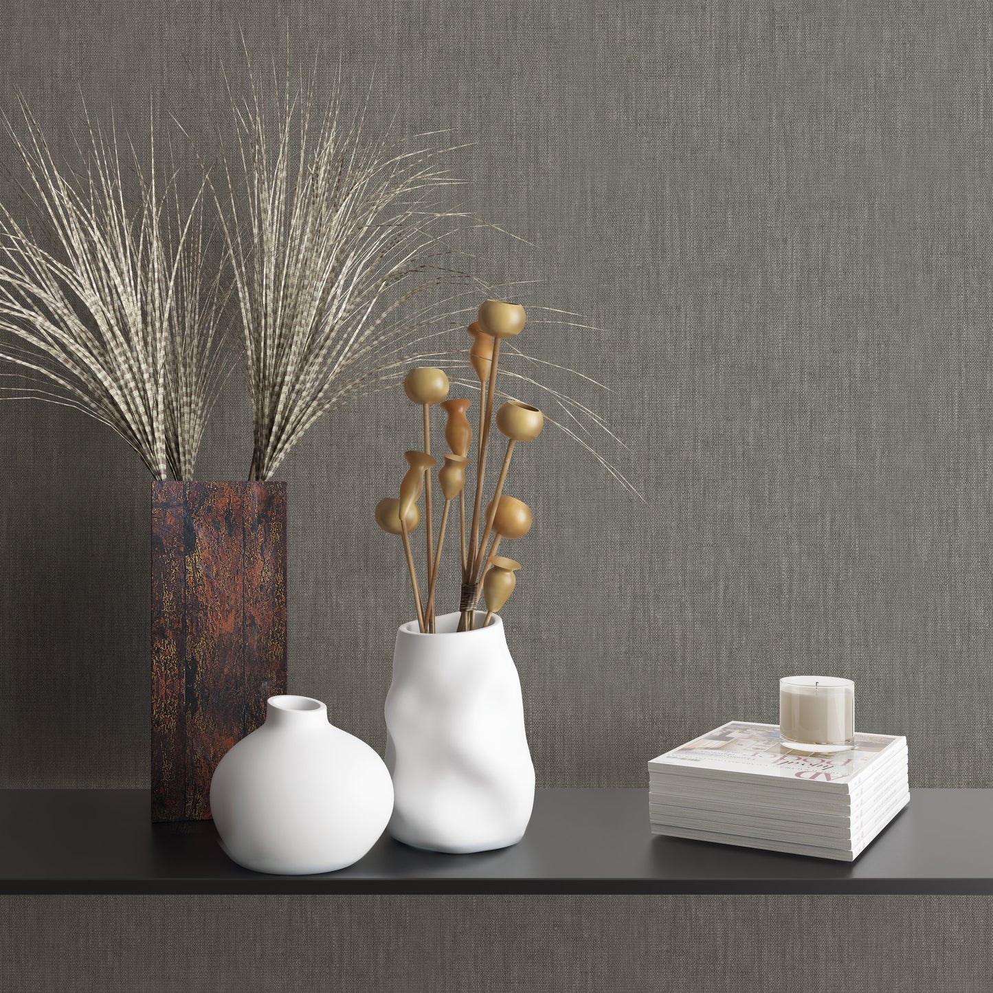 GALERIE WALLCOVERINGS Eden Silver - Grey - EN3333014