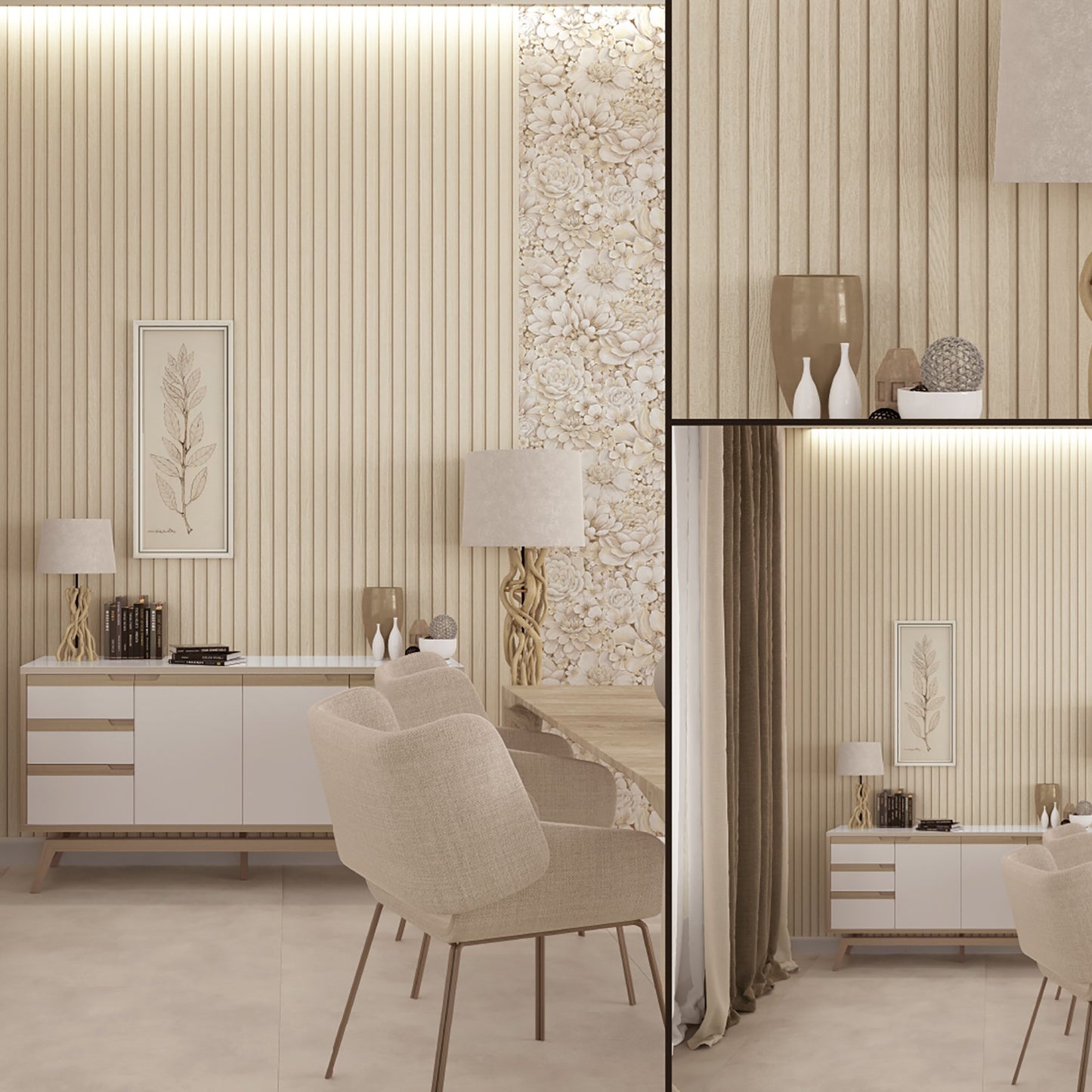 GALERIE WALLCOVERINGS Eden Beige - EN3395714