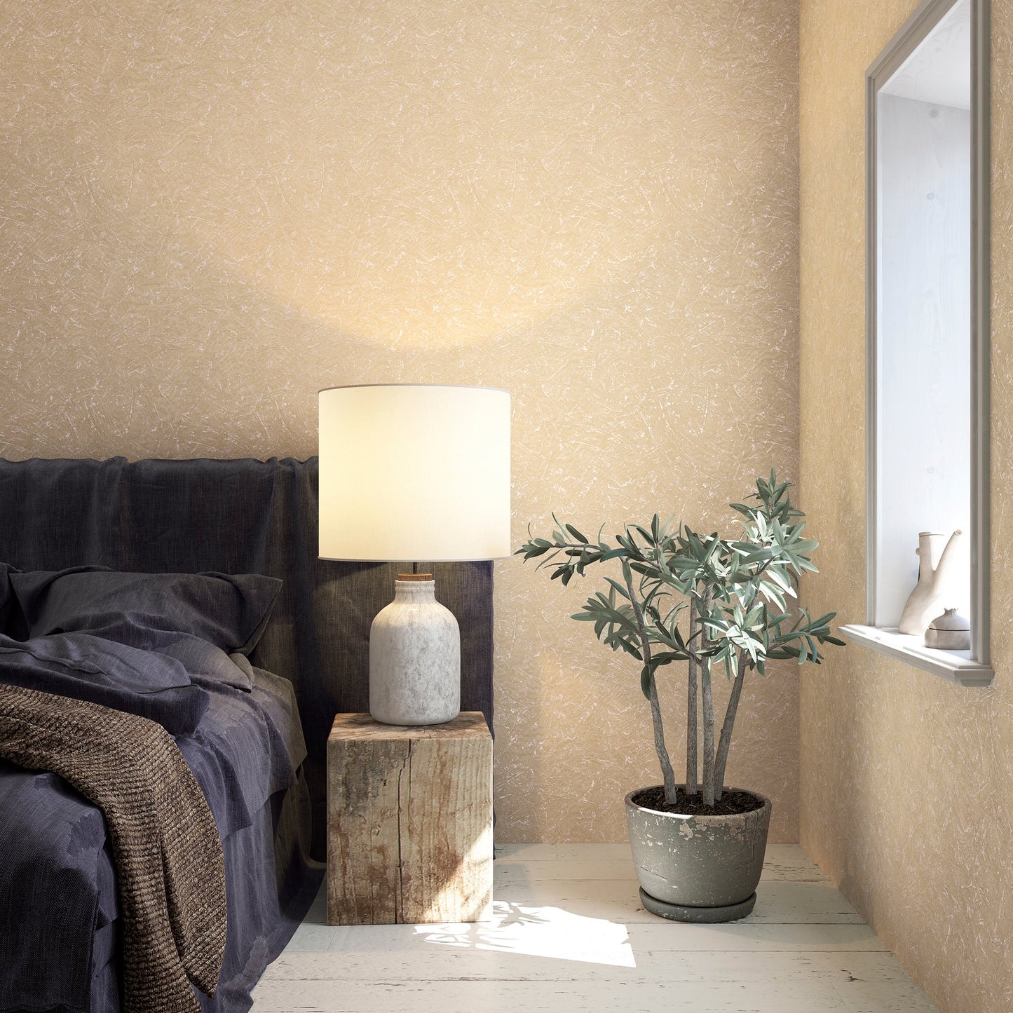 GALERIE WALLCOVERINGS The New Textures Bronze - Brown - NT34154