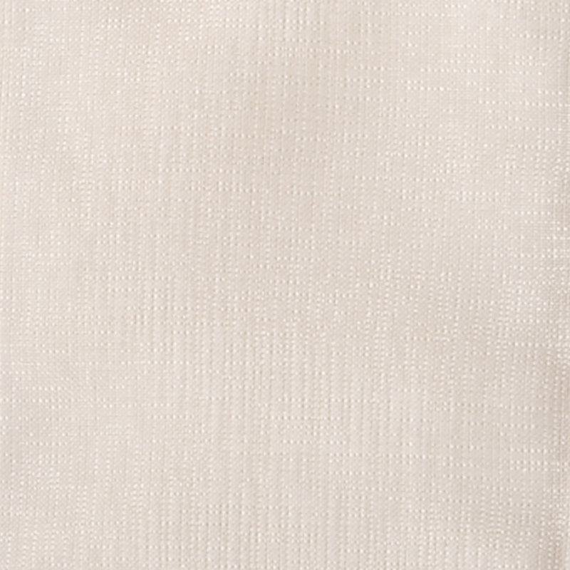 Cream beige linen-look fabric texture with a subtle woven pattern; close-up of drapery fabric.