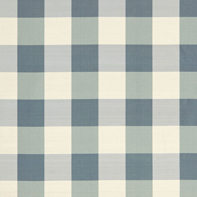 SCHUMACHER CHROMA MONTGOMERY SILK PLAID SILKS & SATIN,PATTERN WOVENS SILKS & SATIN,PATTERN WOVENS LAKESIDE - 3455001