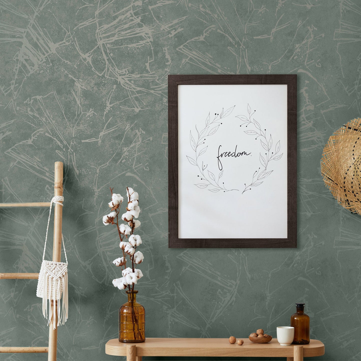 GALERIE WALLCOVERINGS Terra Green - 34617