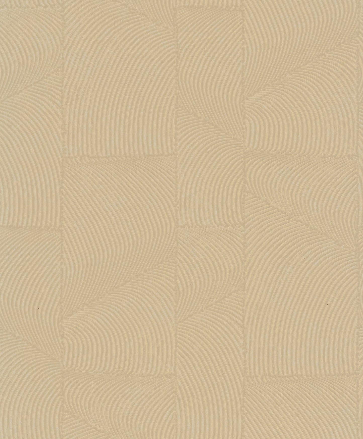 GALERIE WALLCOVERINGS TERRA Graphic Abstract Beige A geometric design showing a pattern of fine, evenly spready curvy shapes. - TR34644