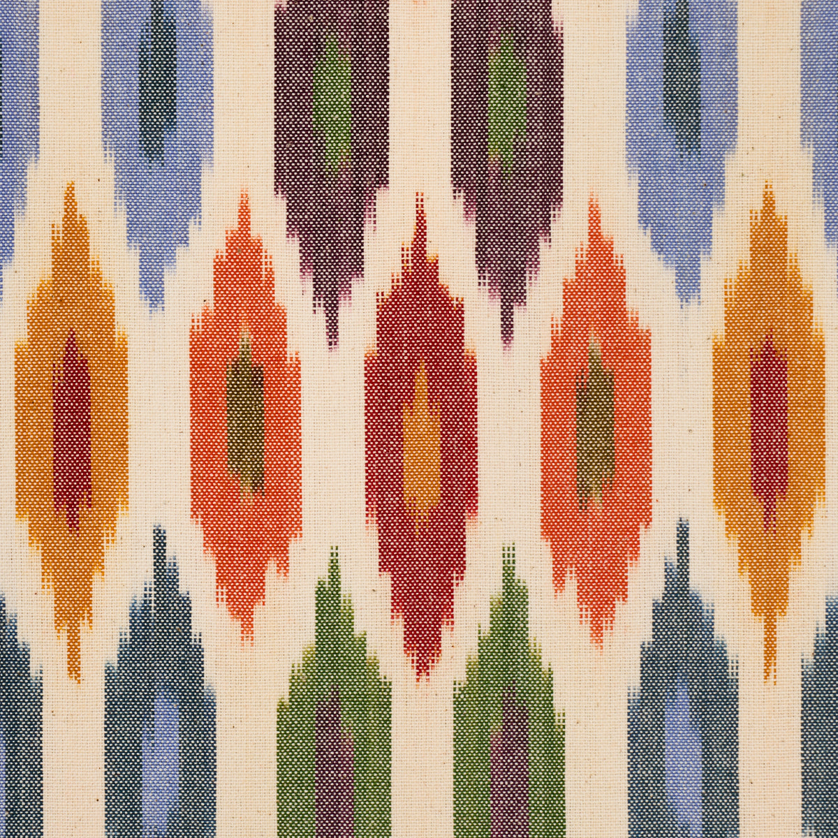 SCHUMACHER CHROMA SUNARA IKAT PATTERN WOVENS PATTERN WOVENS SPICE - 3471001