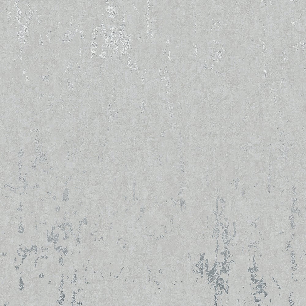 GALERIE WALLCOVERINGS CITY ROMANCE Concrete look Silver, Grey Textured - 35144