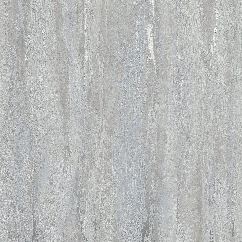 GALERIE WALLCOVERINGS CITY ROMANCE Plaster look Silver, Grey Textured - 35160