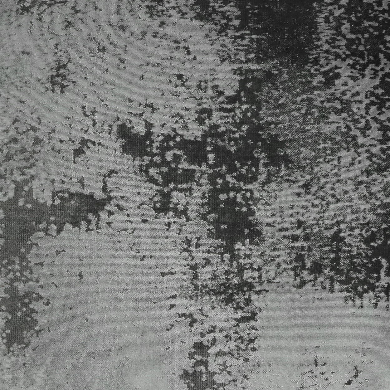 D.V. KAP HOME 3527-G-YARD Grated Fabric - Gunmetal Solid, Transitional Silver, Grey - Grated