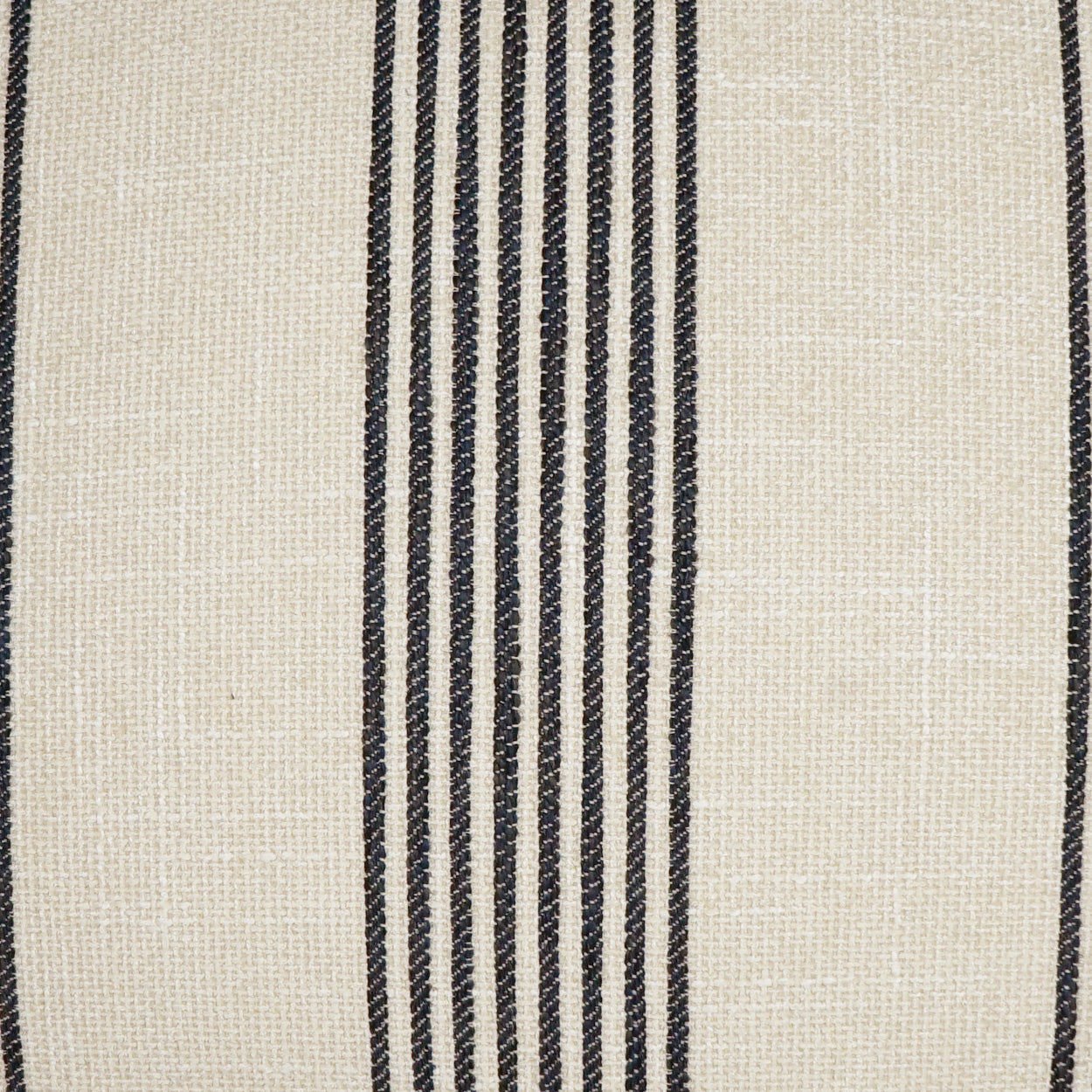 D.V. KAP HOME 24" x 24" Newport Pillow - Linen Traditional, Stripes, Farmhouse, Nautical - 3570-L-2424