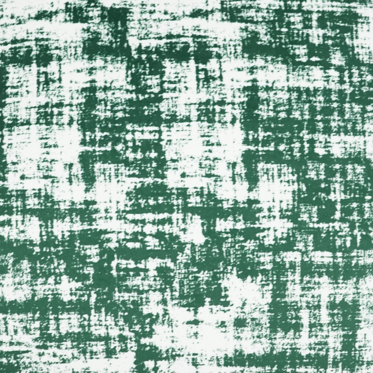 Teal-green & white abstract distressed woven fabric texture; versatile for upholstery or apparel.