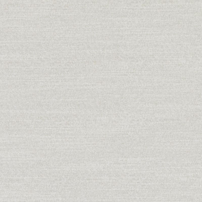 Close-up of light beige oatmeal linen-textured upholstery fabric weave.
