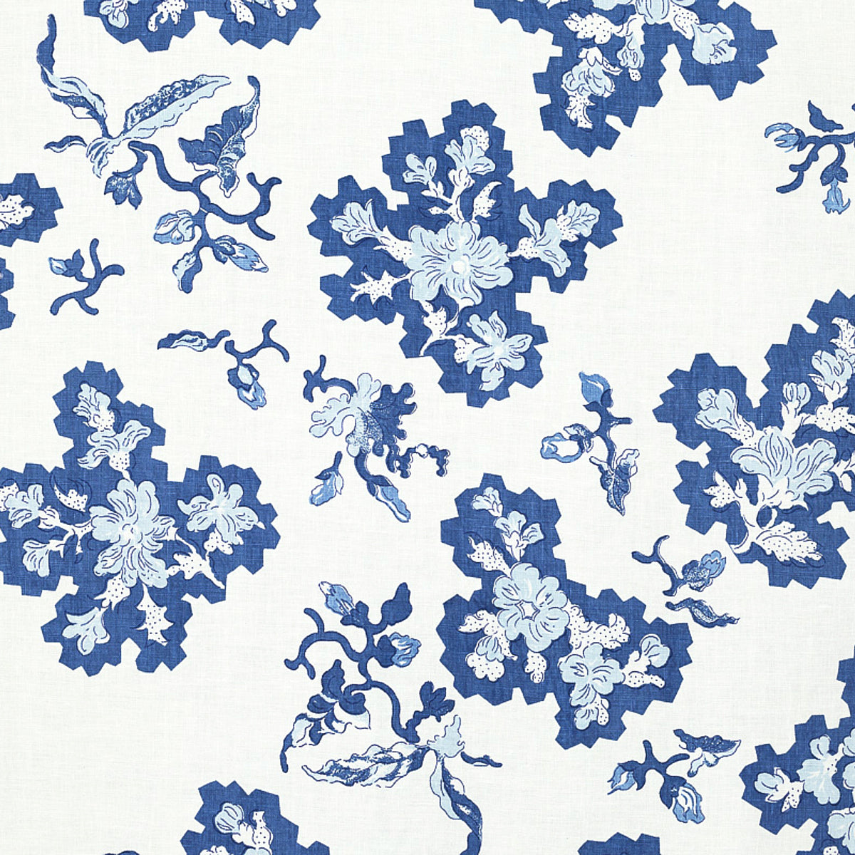 SCHUMACHER RAOUL TEXTILES VIOLA PRINTS PRINTS DELFT - 357B39