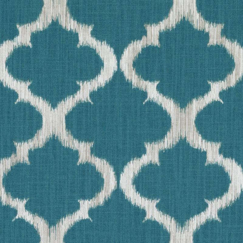 Duralee Dp61229 | 57-Teal Print - 358654
