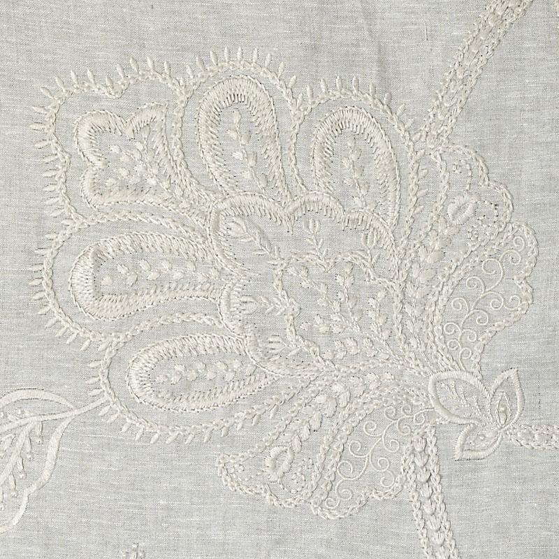 Duralee Monogram Ba61240 | 85-Parchment Drapery - 359446